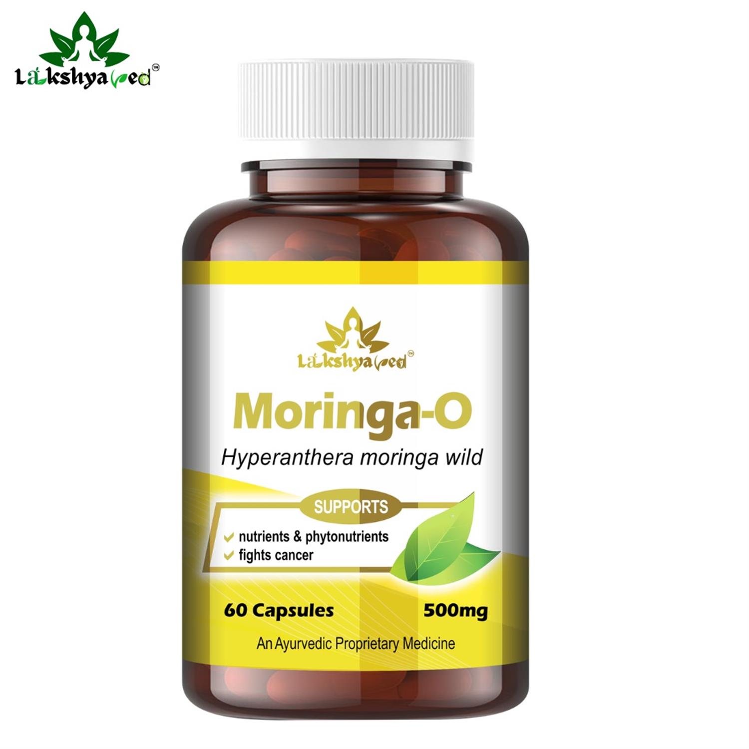 LAKSHYAVED Moringa -O 60 Caps