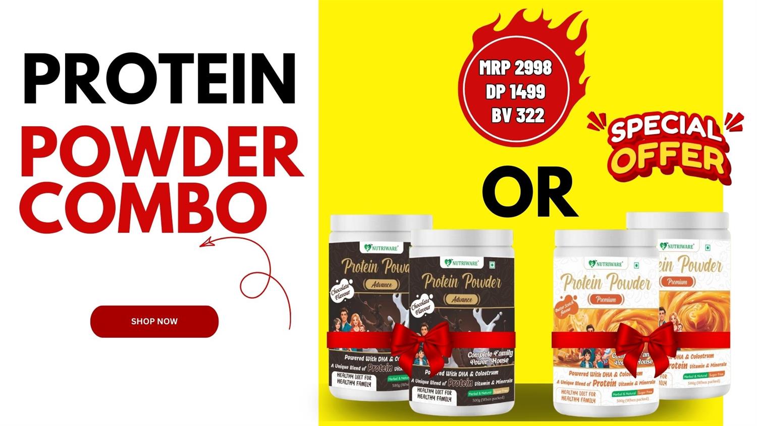 Protein Powder pack of 2(Chocolate 2)