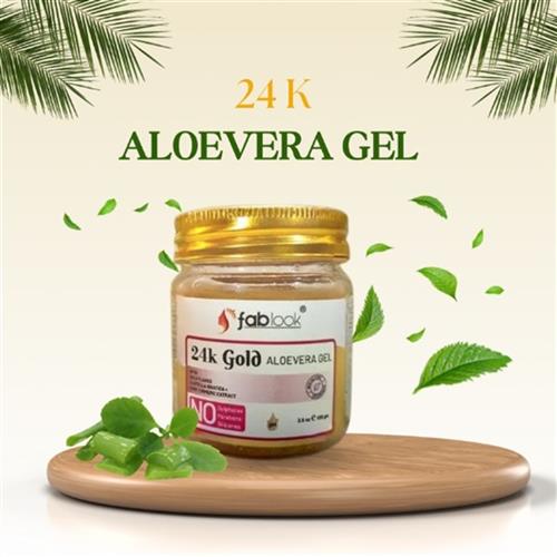 24K GOLD ALOE VERA GEL