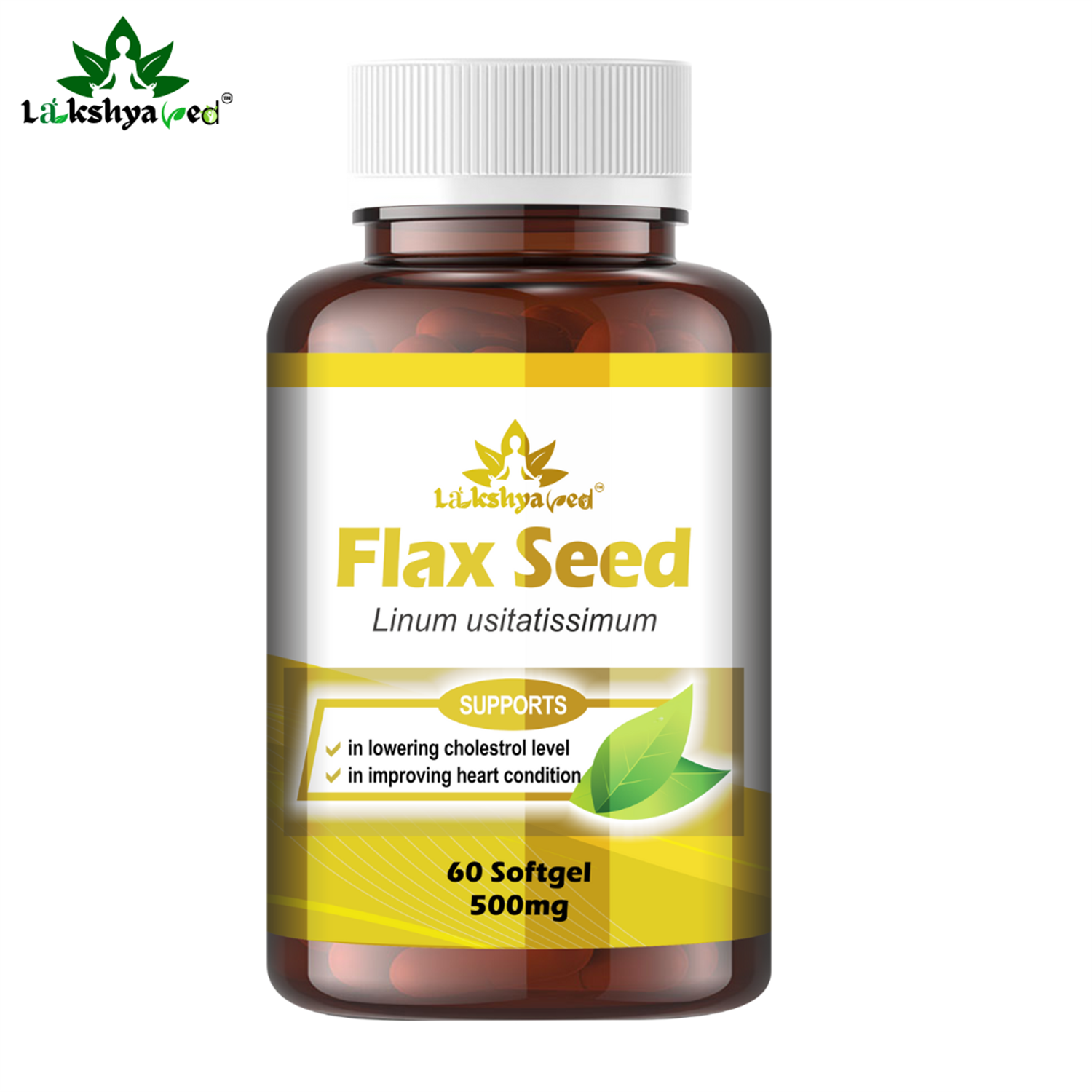 Flax Seed Oil 60 Soft Gel Caps