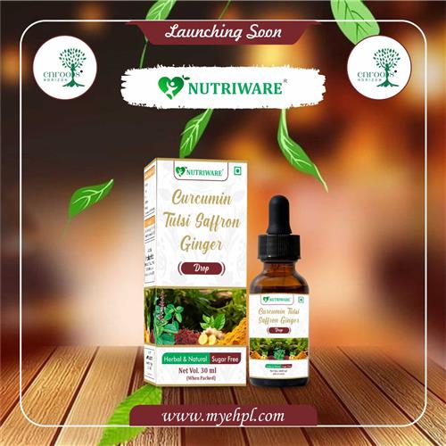 Tulsi Saffron Ginger Drops