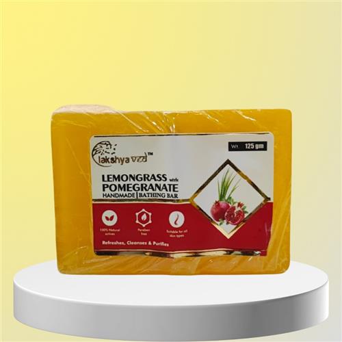 LEMONGRASS & POMIGRANATE SOAP125G