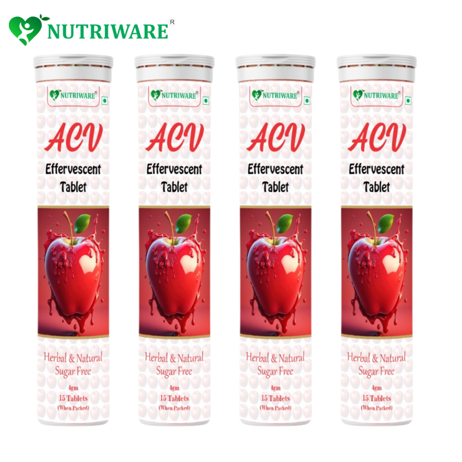 ACV Effervescent Tablets Pack of 4