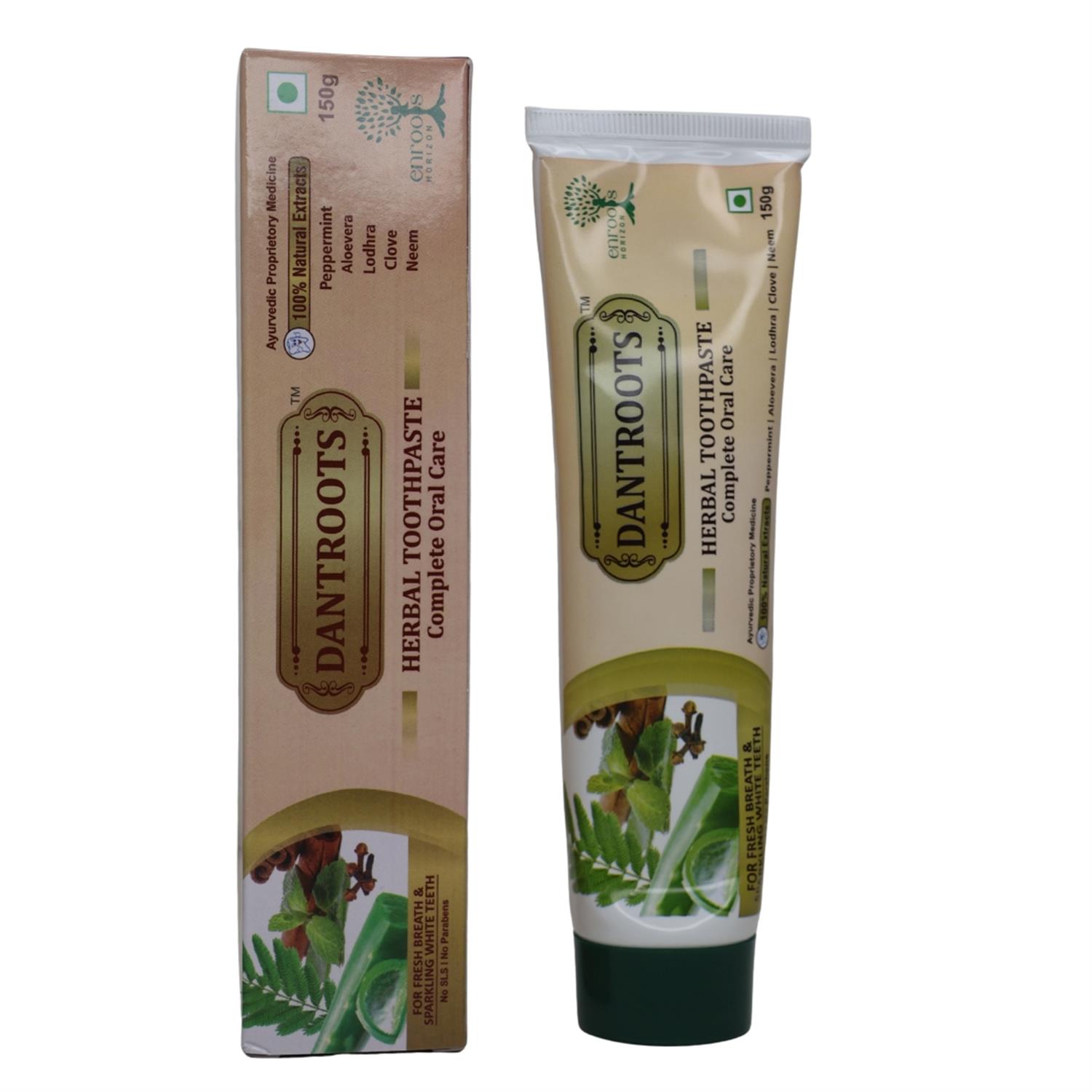 DANTROOTS HERBAL TOOTHPASTE 150GM
