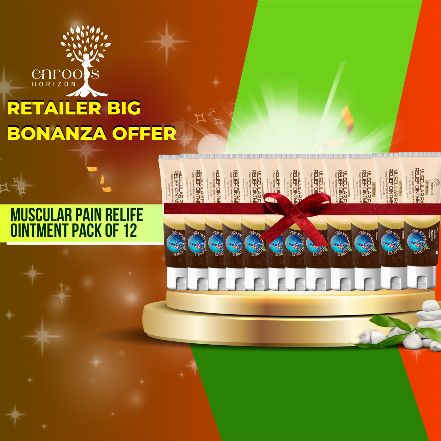 Muscular Pain Relife Ointment Pack of 12
