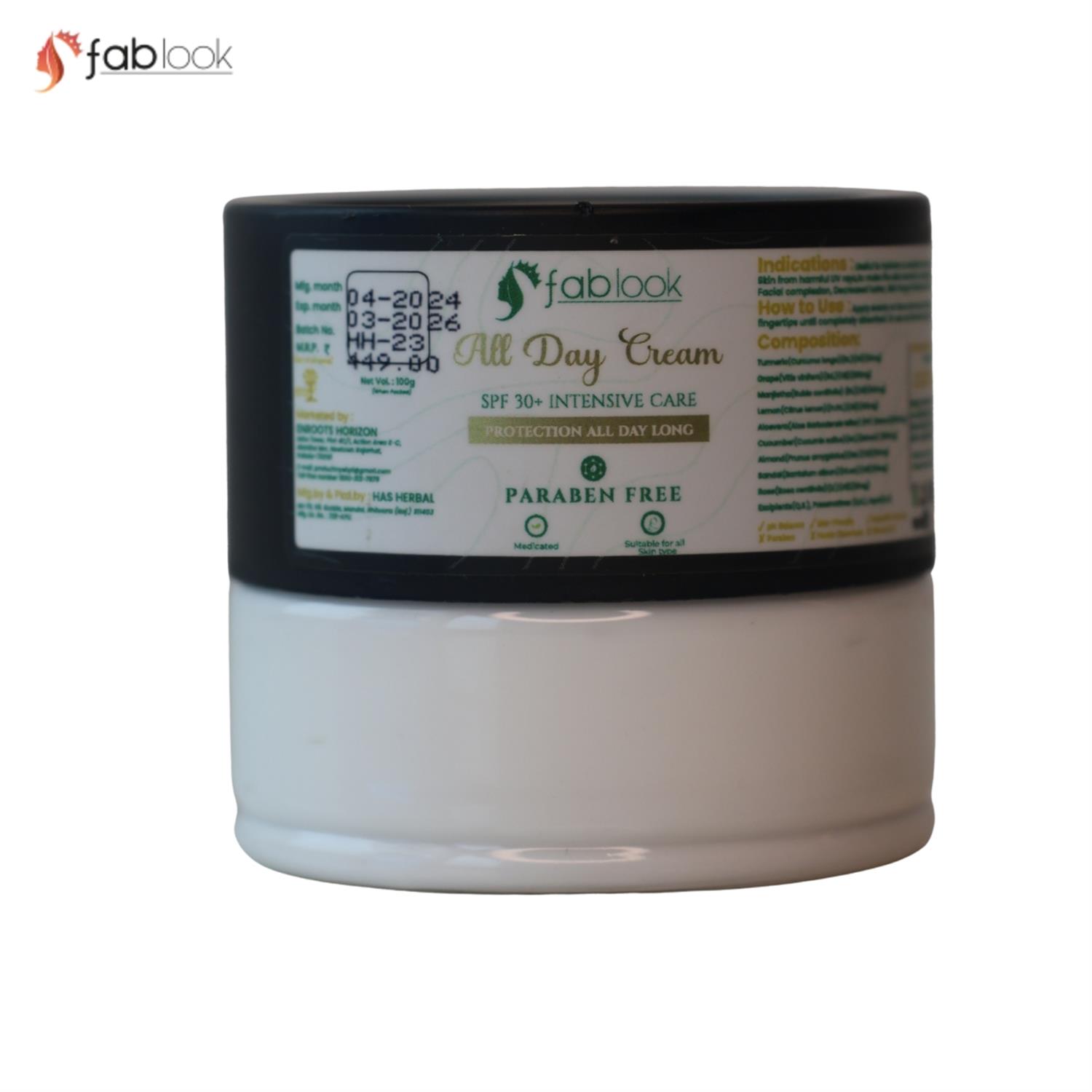 ALL DAY CREAM PACK-100GMS