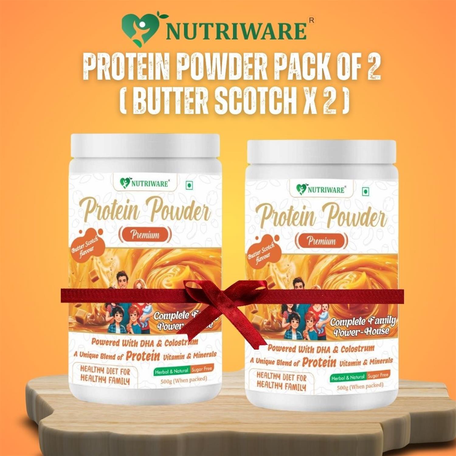 Protein Powder pack of 2(Butter Scotch 2)