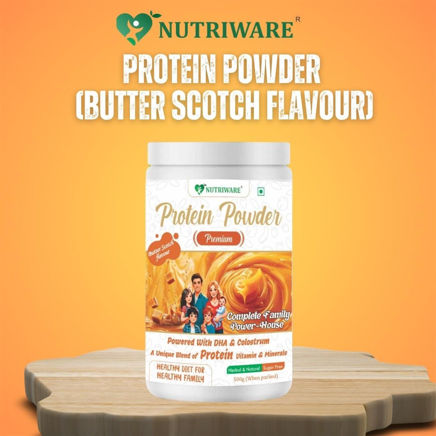 Protein Powder Butter Scotch Flavour